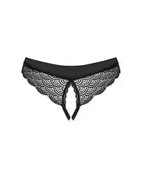 Трусики Obsessive Chemeris crotchless panties M/L - мініатюра 6