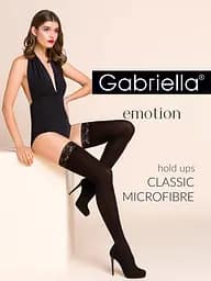 Панчохи Gabriella Calze Classic Microfibre S/M (чорний) - мініатюра 2