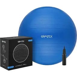 Фитбол Gymtek с насосом 65 см синий