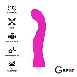Вібратор для точки G GREGORY, колір: фіолетовий G-SPOT (Іспанія) G-SPOT GS907419 103083 - мініатюра 3