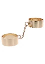 Наручники золотистые металлические Slave Wrist Cuffs Taboom