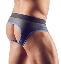 Чоловічі труси Svenjoyment Underwear Jock L чорний із синім - мініатюра 4