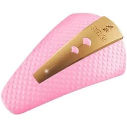 Кліторальний вібратор Shunga Obi Light Pink - мініатюра 2