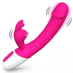 Hi-tech вибратор Silicone Vibrator USB 7 Powerful Licking Boss Series 63-00065 102105