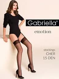 Панчохи жіночі під пояс gabriella calze cher 15 den 3/4 Gabriella 54859 103445