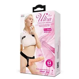 Страпон з вібро BAILE ULTRA PASSIONATE HARNESS Baile BW-022084ZR 100481 - мініатюра 3