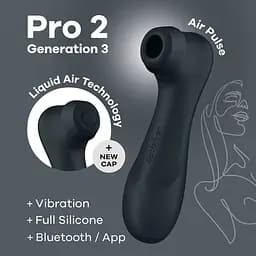Вакуумний стимулятор Satisfyer Pro 2 Generation 3 - мініатюра 3