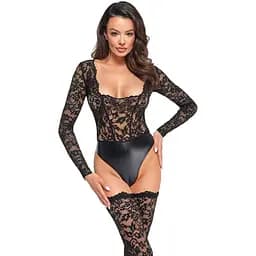 Сексуальне боді Noir Handmade F296 S чорний