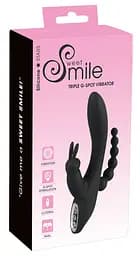 Вібратор Sweet Smile Triple G-Spot Vibrator - мініатюра 1