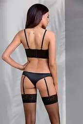 Сексуальний комплект Casmir Lara L/XL чорний - мініатюра 2