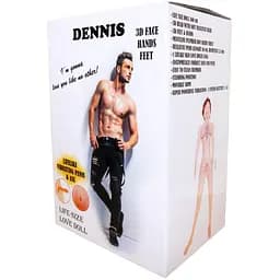 Секс-лялька з вібрацією Boss Series Dennis 160 см тілесна