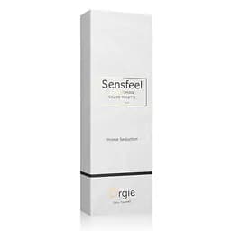 Жіноча туалетна вода Sensfeel + афродизіак, 10 мл ефективна феромон-технологія Orgie (Бразилія-Португалія) - мініатюра 3