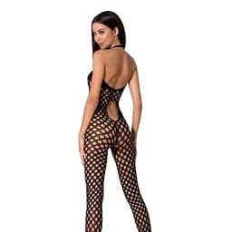 Бодістокінг Passion BS065 комбінезон велика сітка S/M/L black - мініатюра 2