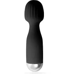 Мини-вибратор Crushious Wanderlust 15 см (черный)