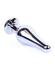 Анальна пробка - Jewellery Silver Long Plug Purple - мініатюра 5