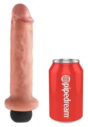 Фалоімітатор King Cock Squirting Cock 21.6 см тілесний - мініатюра 2