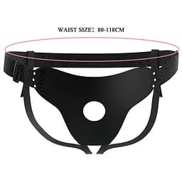 Трусики для страпону Pretty Love Harness Briefs Straps Love Spell (чорний) - мініатюра 10