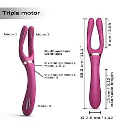Вібратор-стимулятор Dorcel INFINITE JOY PLUM Dorcel SO7380 95563 - мініатюра 5