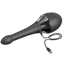 Автоматичний анальний душ з вібрацією Dorcel Douche Mate Pro 200 мл (чорний) - мініатюра 2