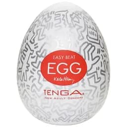 Мастурбатор-яйцо Tenga Keith Haring Egg Party