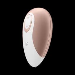 Вакуумний стимулятор клітора Satisfyer Deluxe золотий - мініатюра 5