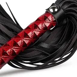 Батіг-флогер Whipped - Beat It Flogger - Red, екошкіра - мініатюра 2