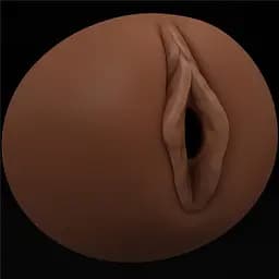Мастурбатор Slider Double-Ended Masturbator Vagina and Anus Brown - мініатюра 9