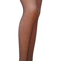 Колготки в сеточку без выделенных трусиков Passion TI020 nero (fishnet) типа Кабаретка 1/2