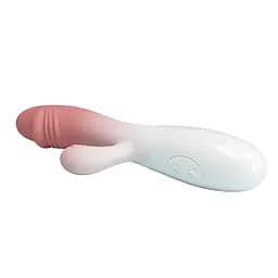 Вібратор Pretty Love SNAPPY, light pink, 30 vibration functions - мініатюра 6