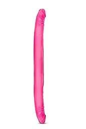 Двосторонній фалоімітатор B Yours 16 Inch Double Dildo 40.6 см рожевий - мініатюра 2