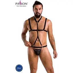Чоловічий еротичний набір Passion 039 Set Andrew black L/XL - мініатюра 5