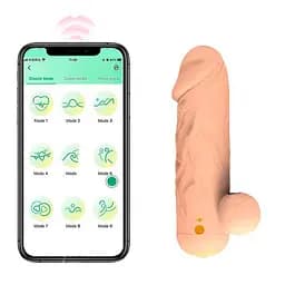 Силиконовый смарт-вибратор Love Spouse мини для женщин телесный