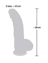 Фалоімітатор Orion Medical Silicone Dildo 20 см тілесний - мініатюра 6
