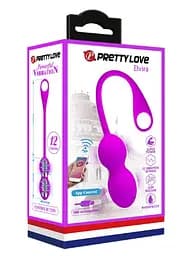 Вагінальні кульки з функцією підключення до смартфону Pretty Love Elvira Phone Baile BI-210212HP 86746 - мініатюра 4