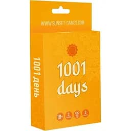 Гра для пар Sunset Games 1001 День (54 картки)