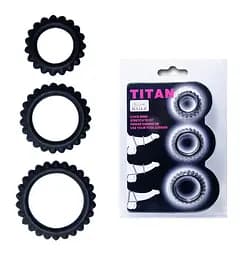 Эрекционные кольца TITAN cock ring set pink обязательно пригодятся Orion BI-210143 87322 - мініатюра 4