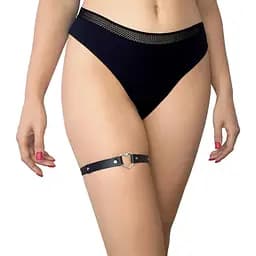 Гартер на ногу Сердце из натуральной кожи Art of Sex - Terri