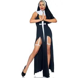 Костюм монашки-грішниці Leg Avenue Sultry Sinner M - мініатюра 3