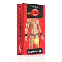 Набір БДСМ - Erospace Wild Play Male Bondage Set C13 - мініатюра 1