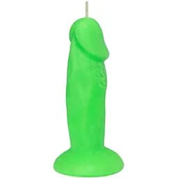 Свічка Love Flame - Little Guy Green Fluor, CPS06-Green