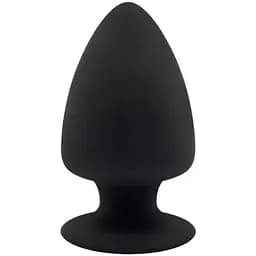 Анальная пробка SilexD (Model 1 size M) двухслойная силикон + Silexpan диаметр 6.2 см