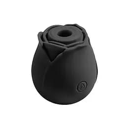 Клиторальный вакуумный вибратор Red Rose Черный