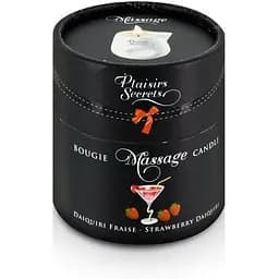 Масажна свічка Plaisirs Secrets Strawberry Daiquiri (80 мл) - мініатюра 3