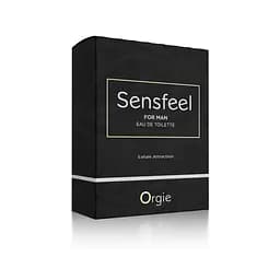 Чоловіча туалетна вода Sensfeel + афродизіак, 50 мл ефективна феромон-технологія Orgie (Бразилія-Португалія) - мініатюра 2