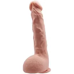 Фаллоимитатор LyBaile Beautiful Jason 24 см телесный