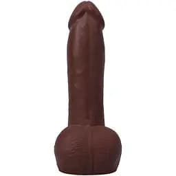 Фалоімітатор Doc Johnson The Realistic Cock ULTRASKYN 7 Inch with Balls - мініатюра 4