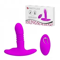 Вібратор Pretty Love Heather Stimulator фіолетовий з пультом
