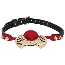 Роскошный кляп Zalo Silicone Ball Gag Red