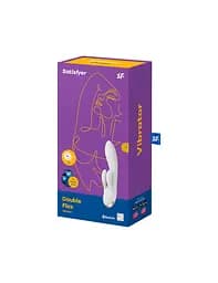 Вібратор-кролик Satisfyer Double Flex White Satisfyer SO6095 92388 - мініатюра 4