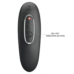 Стимулятор простати Pretty Love Remington, 11 см чорний - мініатюра 4